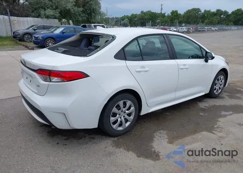 2020 Toyota Corolla Le z USA, uszkodzony, nr VIN 5YFEPRAE9LP115416